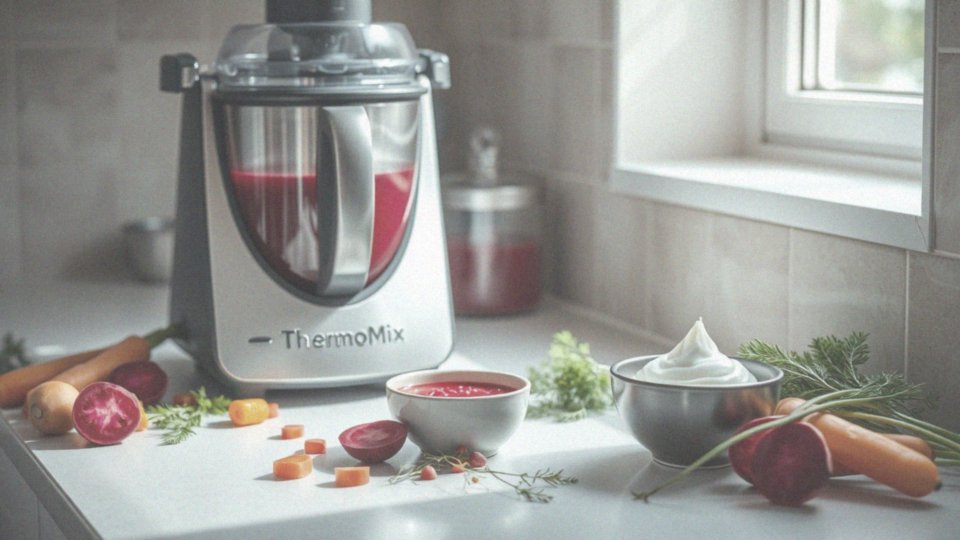 Czy barszcz czerwony zabielany można przygotować w Thermomixie?