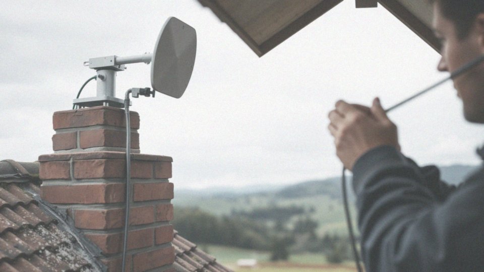 Jak prawidłowo zainstalować antenę, aby uniknąć braku sygnału?