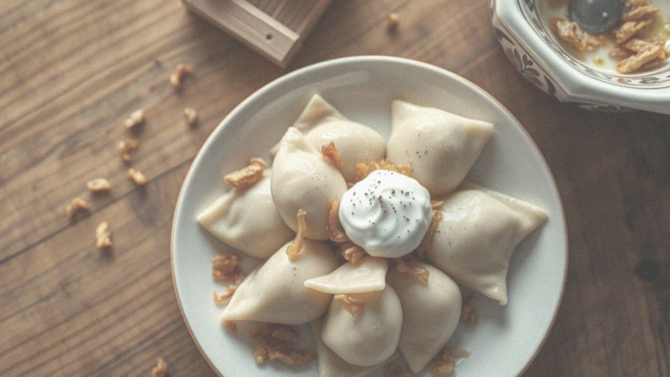 Jak podać pierogi ruskie ze śmietaną?