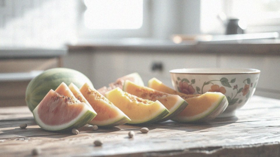 Dlaczego melony i arbuzy powinny być spożywane oddzielnie od innych owoców?