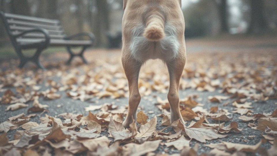 Co oznacza, gdy pies chowa ogon między nogi?