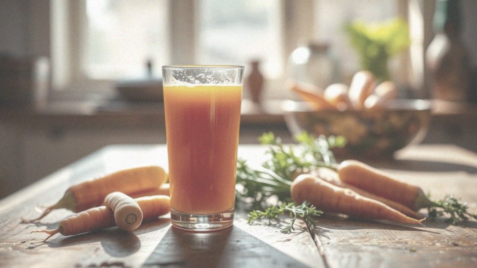 Jak sok z marchwi wspomaga zdrowie jelit?