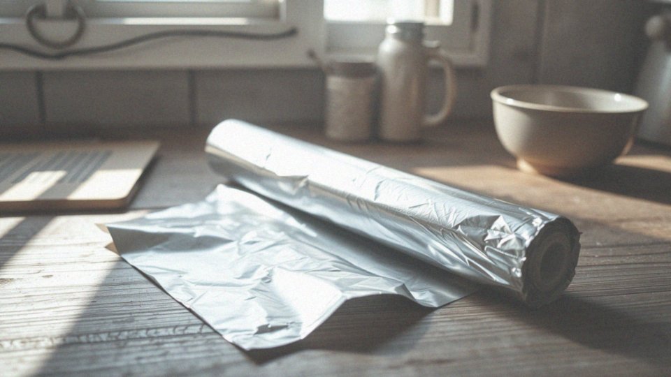 Dlaczego folia aluminiowa ma dwie różne strony?