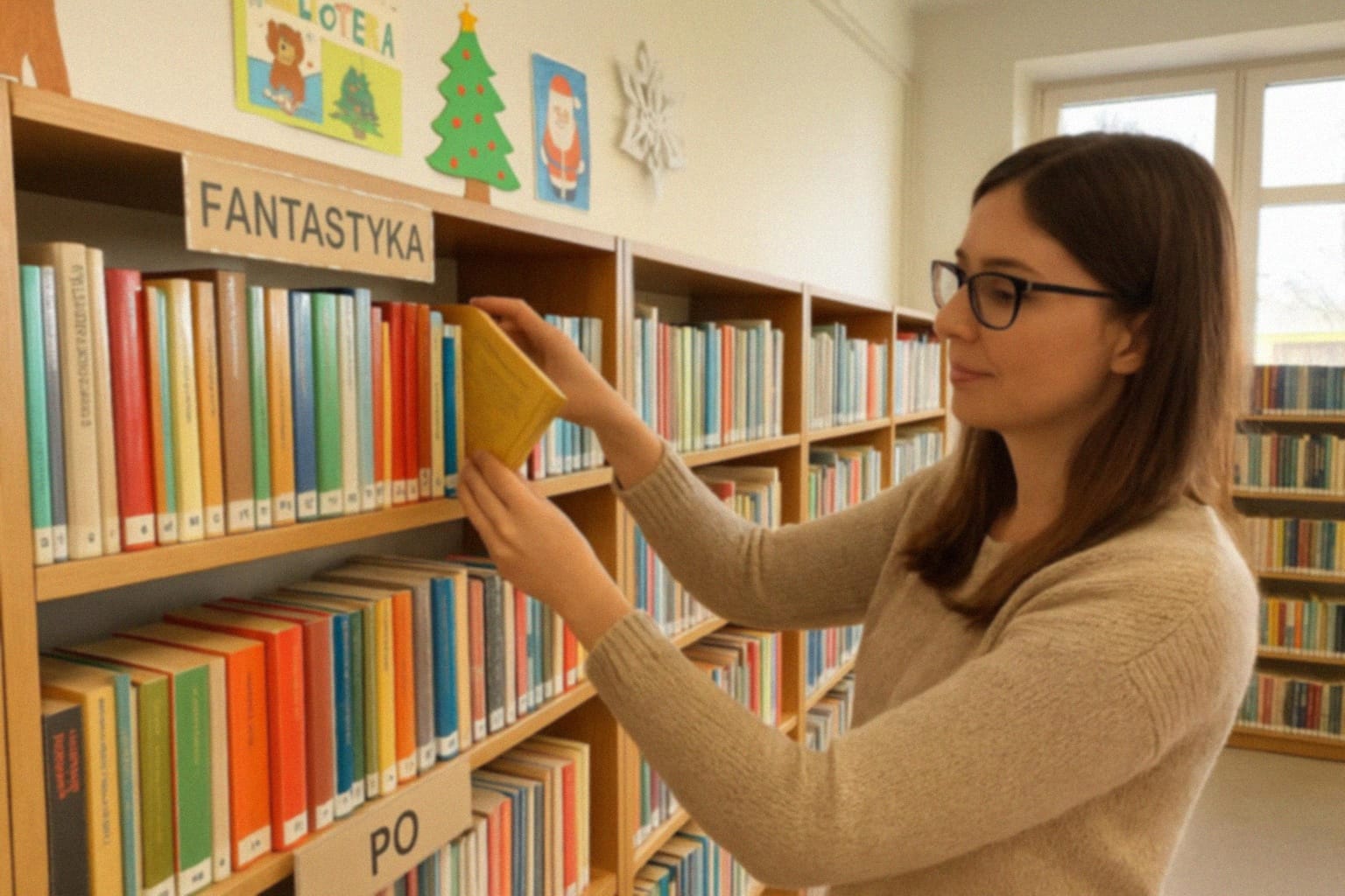 Warsztaty tworzenia książki tunelowej w Krotoszyńskiej Bibliotece