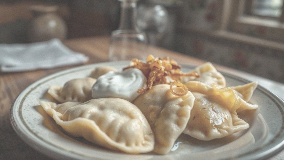 Pierogi ukraińskie z czym są? Klasyczne nadzienia i podanie