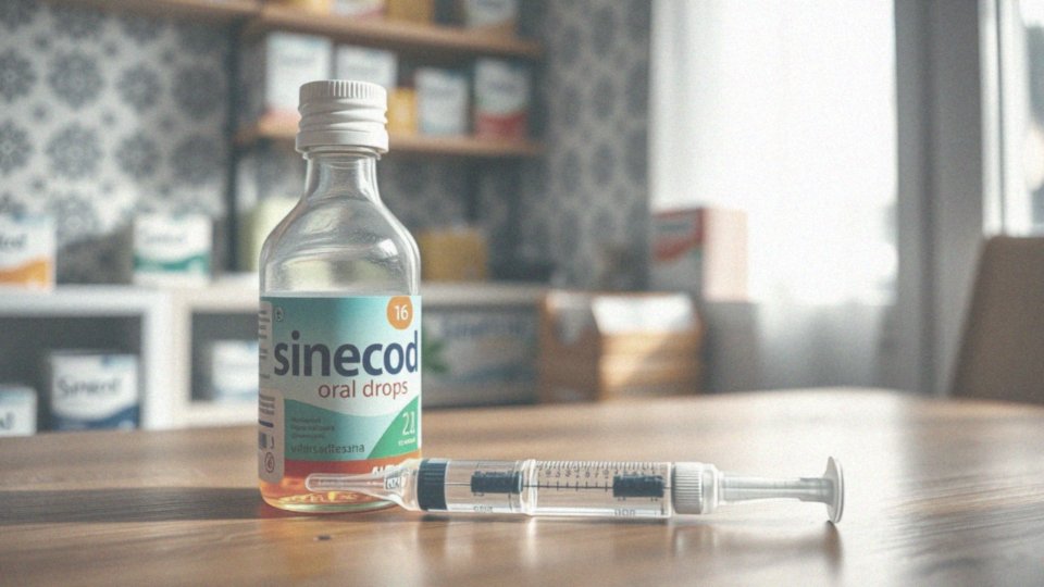 Sinecod krople – ile po otwarciu można je stosować?